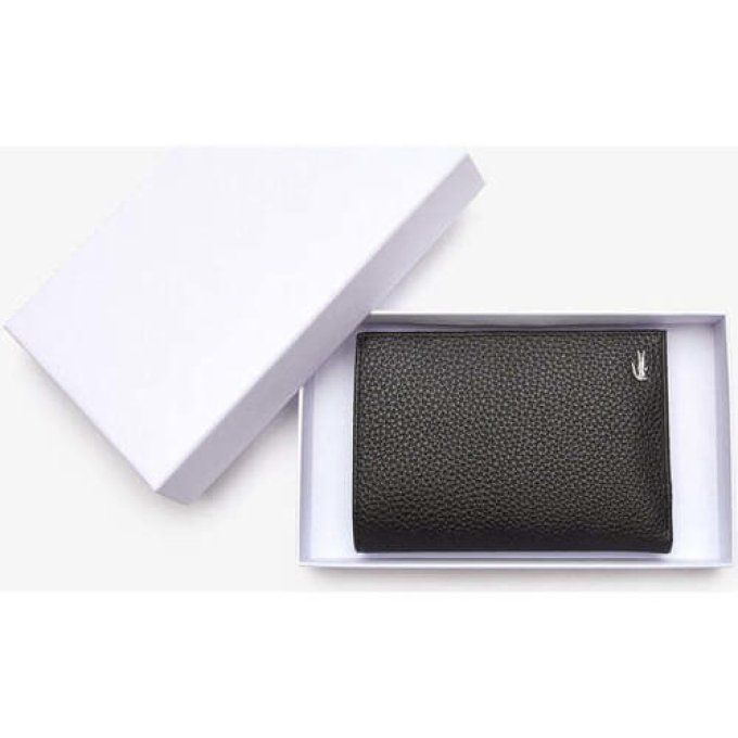 Lacoste Portefeuille Cuir Grainé De Vachette NH3710IL