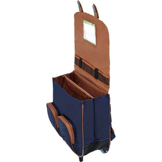 Tann's Trolley Axel kaki/bleu 41cm