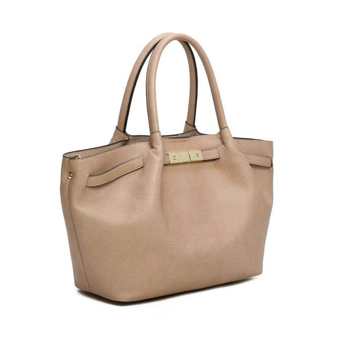 NEVADA Sac à main Inès Delaure taupe