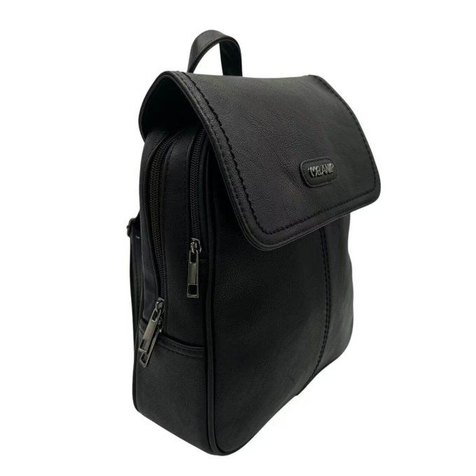 NEVADA Sac à dos femme en similicuir MELANIE noir