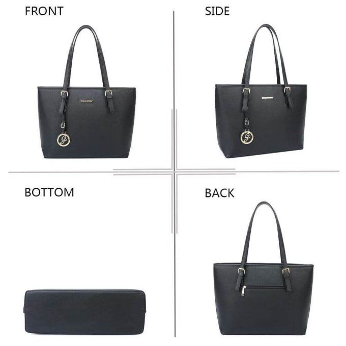NEVADA Sac cabas femme  Lylia noir