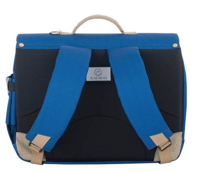 Cartable – Classic Midi Butterfly 38cm – Bleu & Or Cleaner 100ml offert