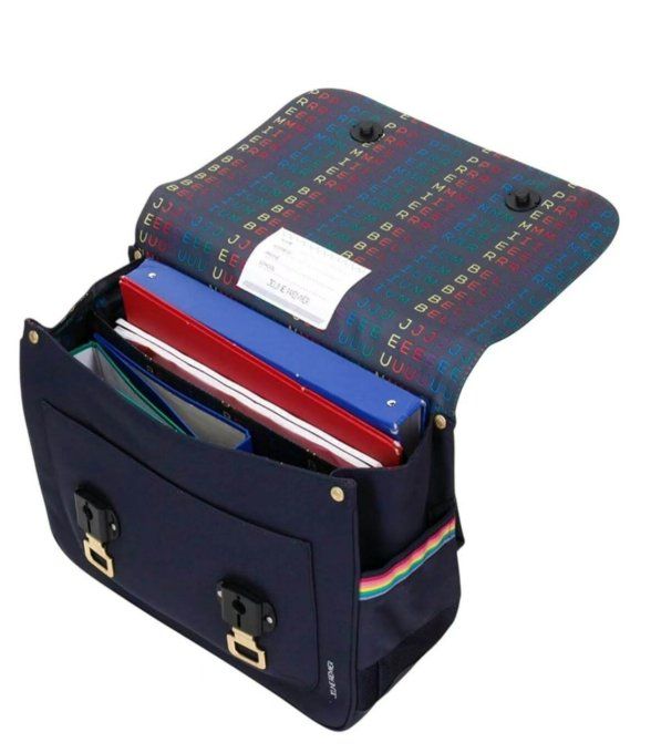 Cartable It Bag Midi Lady Gadget Blue 38cm – Bleu marine-Cleaner 100ml offert