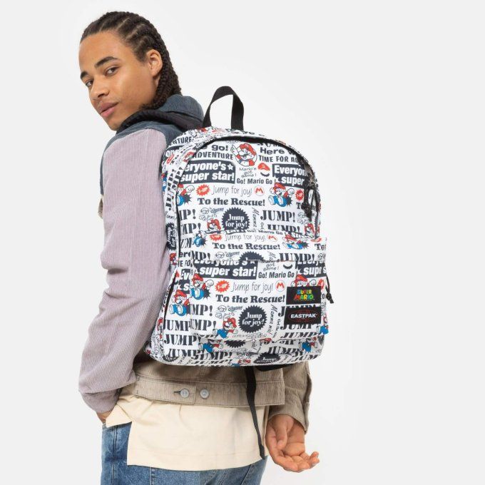 EASTPAK OUT OF OFFICE 27L MARIO NEWSPAPER