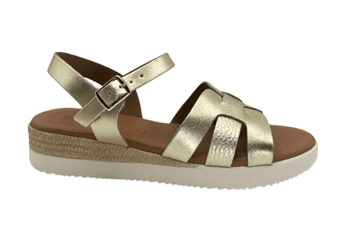 sandales femme 4222 oro grabado