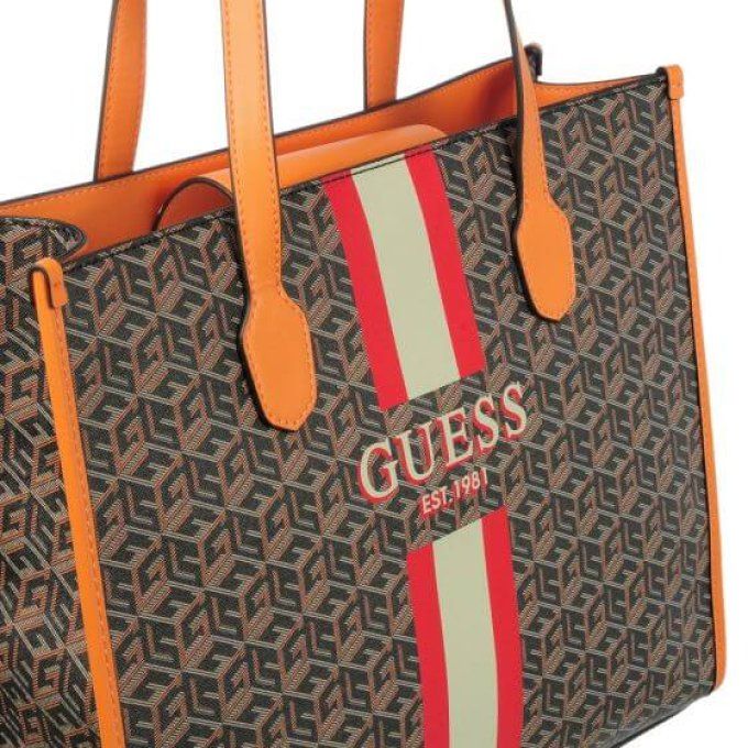 GUESS Sac Porté épaule Silvana