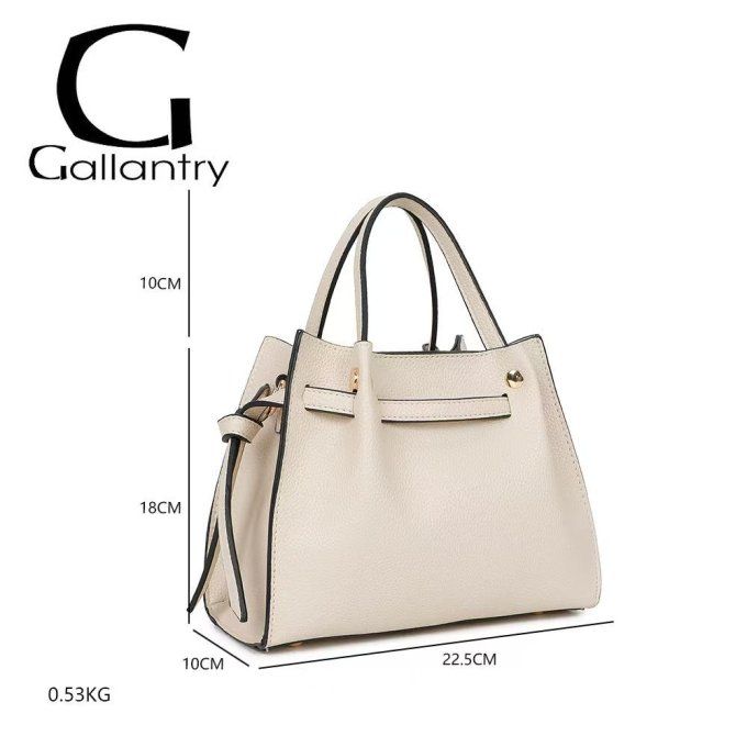 NEVADA-Sac à main souple Beige