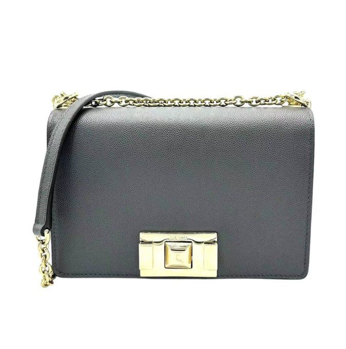 FURLA Sac Metropolis gris éléphant
