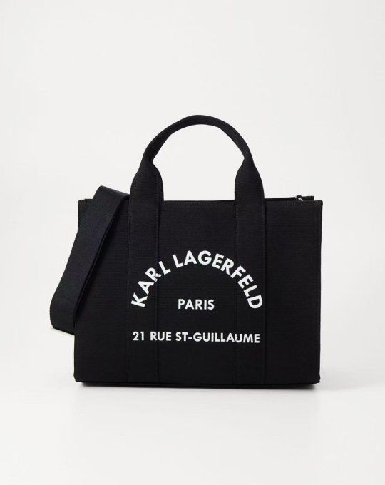 KARL LAGERELD Sac à main K/Rue St Guillaume Noir