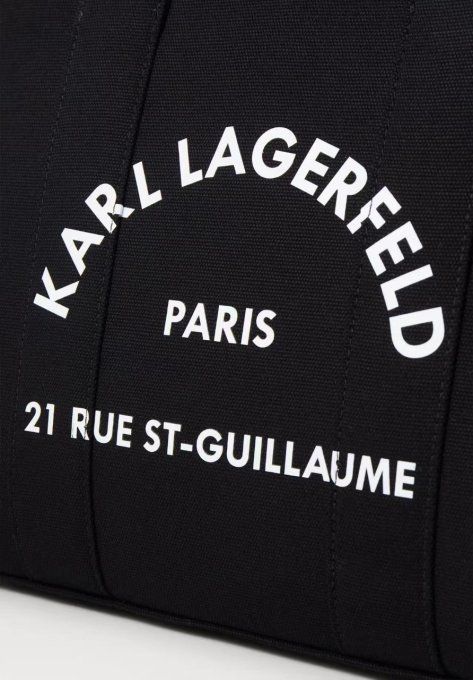 KARL LAGERELD Sac à main K/Rue St Guillaume Noir