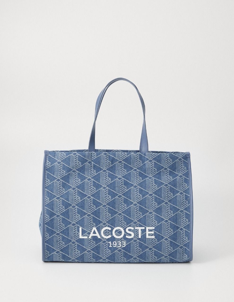 Lacoste Sac Heritage Jacquard Bleu