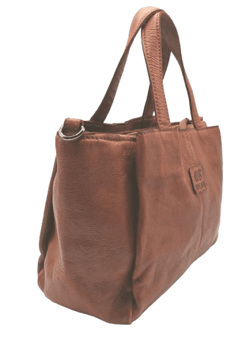 Sac à main MJ1878 cognac